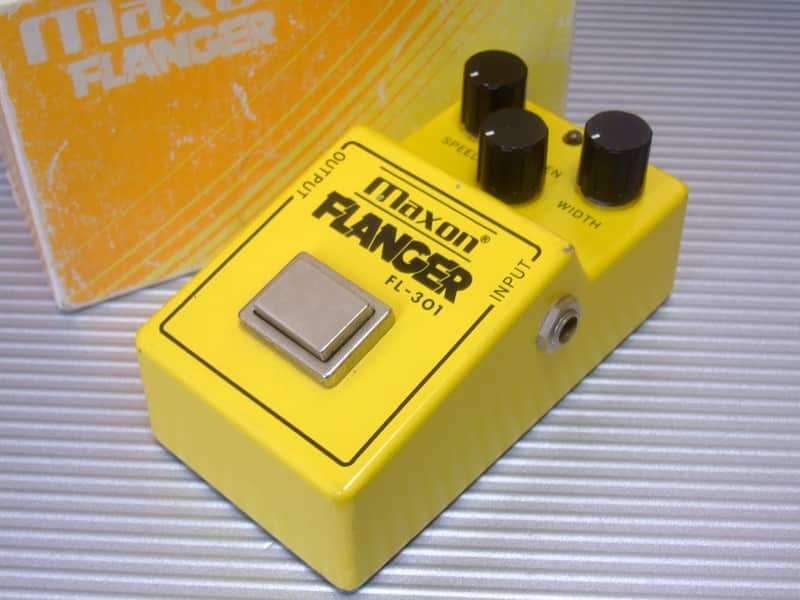 Vintage Maxon FL-301 Flanger 1980s w/ Original Box - Ibanez image 1