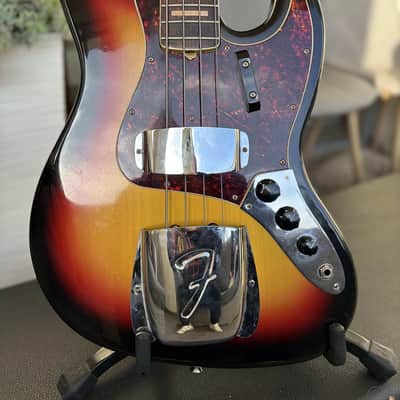 1964 Fender Jazz Bass black w/matching headstock and orig.black