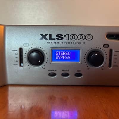 Crown XLS 1000 2-Channel High Density Power Amplifier 2010s - Silver image 2