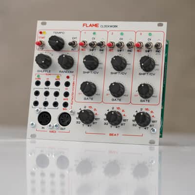 Flame Clockwork Eurorack Module w/ Box & Patch Cables #58515 image 14