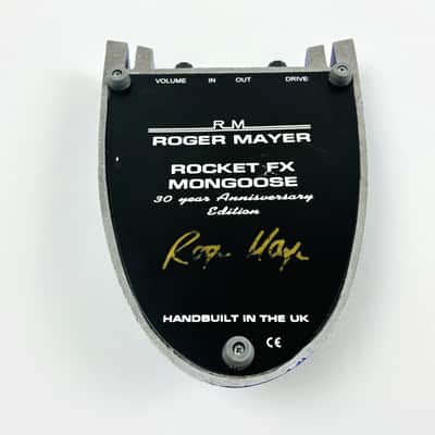 Roger Mayer Rocket FX Mongoose 30 Year Anniversary Edition. Signed. 2006 image 4