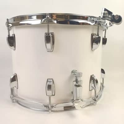 Ludwig Strider 10x14"White Cortex Parade/Marching Snare Drum ++Aluminum Ring P85 image 7