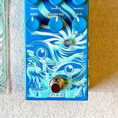 Klowra (Alabs) Stereo Tape Delay chorus flanger Pedal 32bit float Processing USB C Updates image 2
