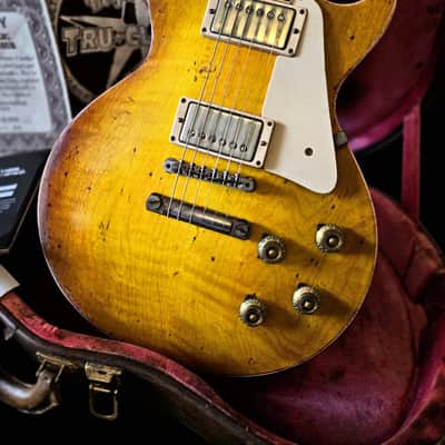 Gibson Custom Shop Tom Doyle "TIME MACHINE" #79 “SUPER PREMIUM” Historic Aged '58 Les Paul ~ R8 w/Doyle Coils PAF – Vintage Plaintop 59 R9 image 2