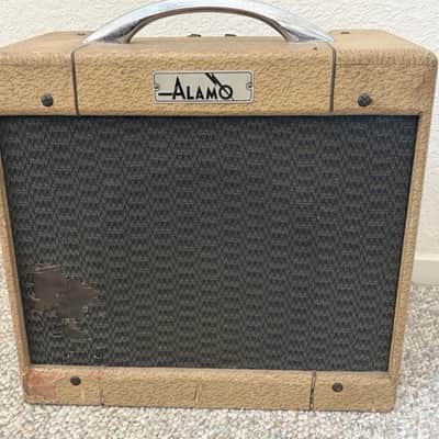 1950’s 1960’s Alamo Embassy 1x10 Combo Amp Guitar Amplifier Vintage Rare image 1