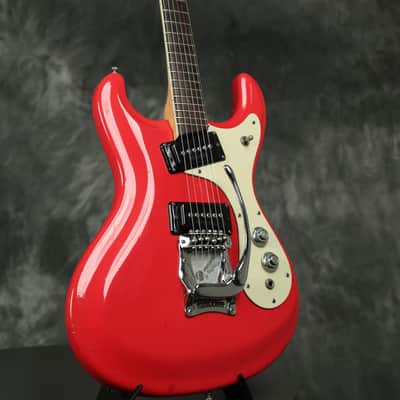 1966 Mosrite "The Ventures" model rare RED!!! image 7