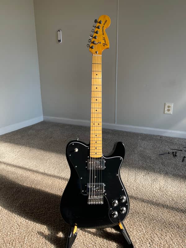 Fender American Vintage II '75 Telecaster Deluxe 2022 Black