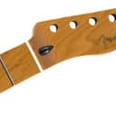 Genuine Fender ROASTED MAPLE Tele/Telecaster Neck, 22 Jumbo Frets/12"/Flat Oval