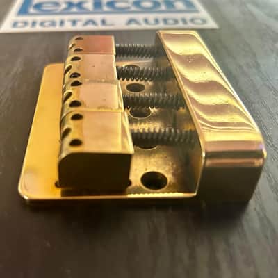 Kahler? Gary Kahler? Brass Factory?  High Mass Full Brass Bass Bridge 1970s - 1980s - Brass image 3