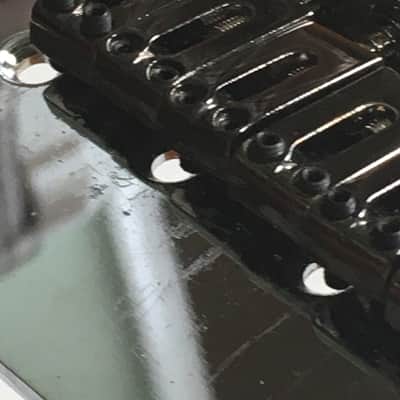 Custom Fender NOS Relic Style Electric Guitar Six Black Nickel Saddles Bridge Humbucker image 15