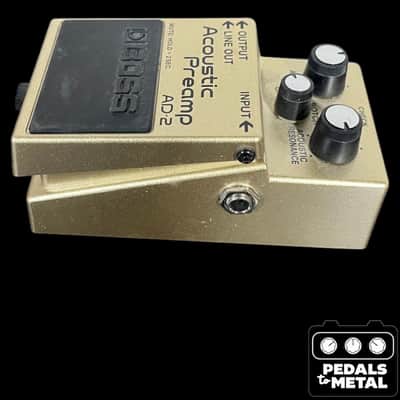 Boss AD-2 Acoustic Preamp Pedal 2016 - Present - Bronze - X16830 image 5