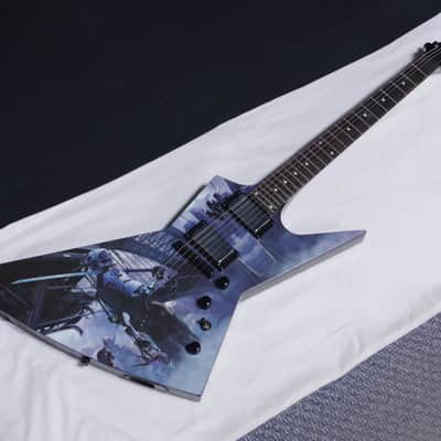DEAN Dave Mustaine Zero Dystopia electric GUITAR new w/ Case - Graphic Top image 3