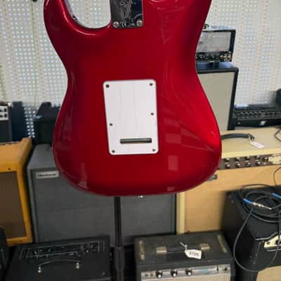 Fender FSR Special Edition Player Stratocaster with Maple Fretboard 2019 Candy Red Burst image 10