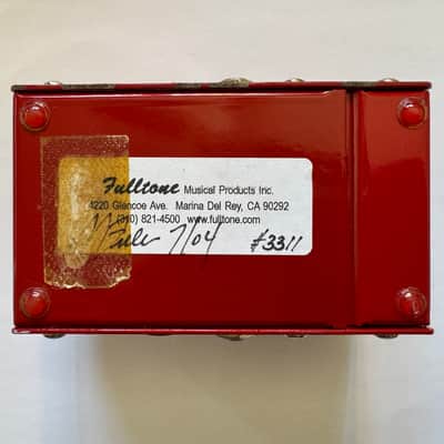 Fulltone Distortion Pro 2004 - Red image 5