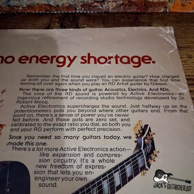 Gibson Ephemera - Gibson '79 Promo Brochure (1970s) image 14
