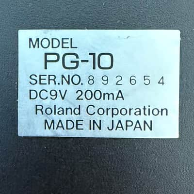 Roland PG-10 Linear Synthesizer Programmer image 4