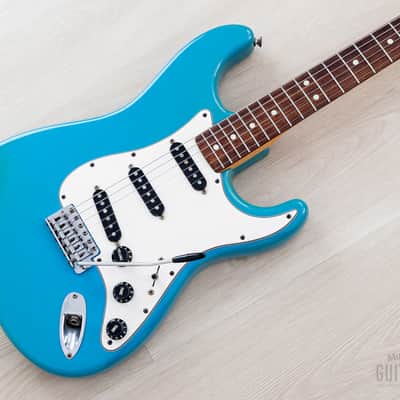 1981 Fender International Color Series Stratocaster Maui Blue, 100% Original w/ Case, Hangtag image 1
