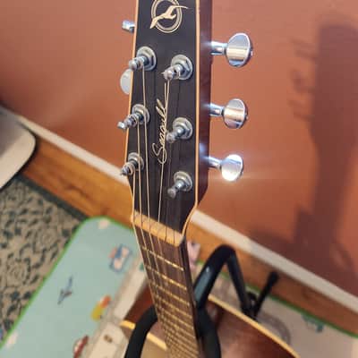 Seagull Entourage Rustic QIT Dreadnought 2010s - Rustic Burst image 3