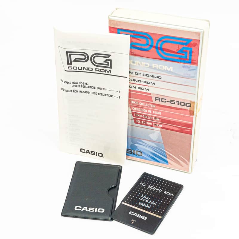 Casio PG Sound ROM RC-510G – Tokio Collection ROM Card for Casio MIDI Guitars image 1