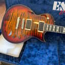 ESP USA Eclipse 2019 Tiger Eye Sunburst Full Thickness