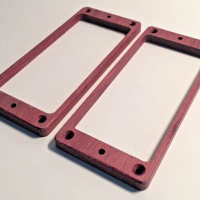 Guilford Purpleheart Seven 7 String Humbucker Pickup Ring Set - USA image 1