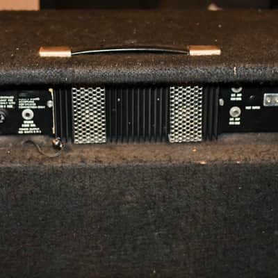 Vintage Ampeg B410 4x10 Combo 1973 black fuzzy NJ factory image 14