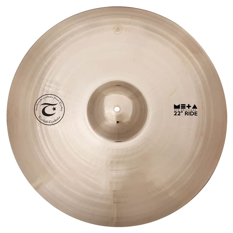 Turkish Cymbals 22" Meta Ride Cymbal image 1