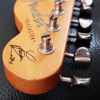 Fender Status Quo Francis Rossi Signature Telecaster. Japan 2003. Satin Trans Green. Super Rare!+H/C image 19
