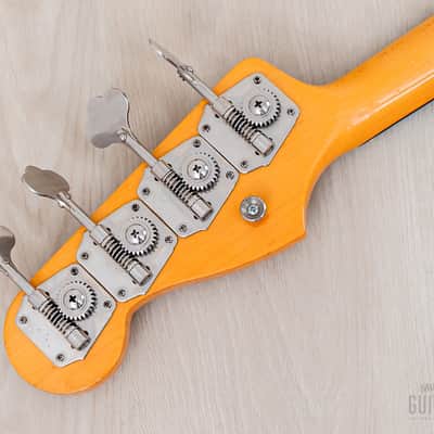 2006 Fender American Vintage '62 Jazz Bass Olympic White w/ Lindy Fralin Split Jazz Pickups image 5