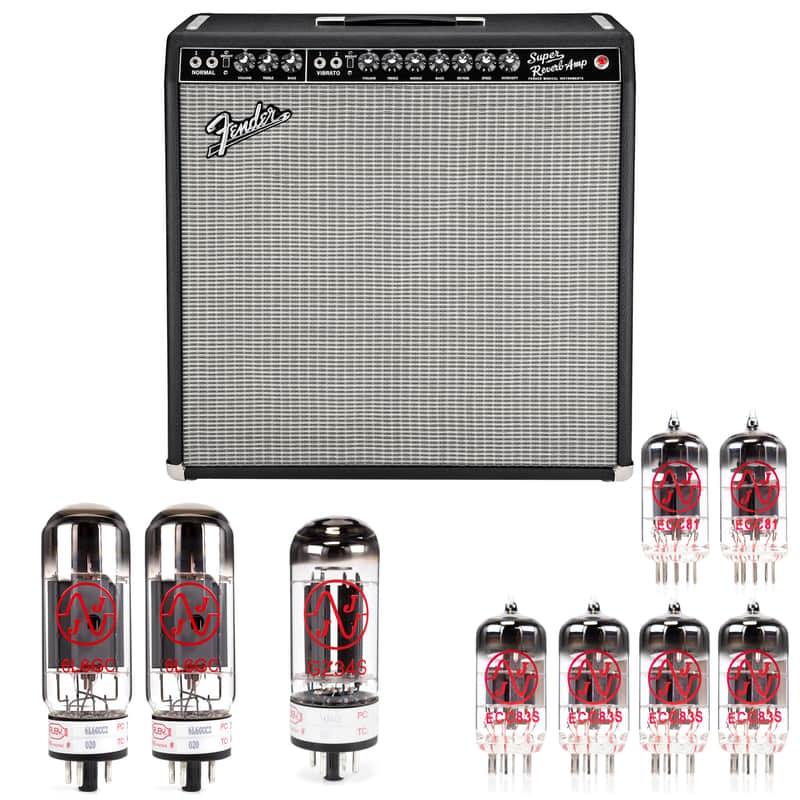 Fender Super Reverb Tube Kit - JJ Kit image 1