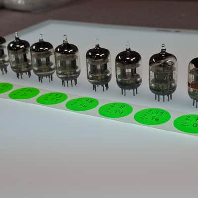 8 x Vintage 6386 Variable Mu Tubes for Fairchild 670/660 (SET A) image 2