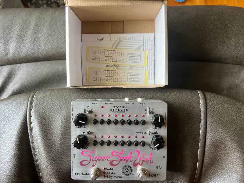 Zvex Super Seek Wah Vexter 2010s - Silver image 1