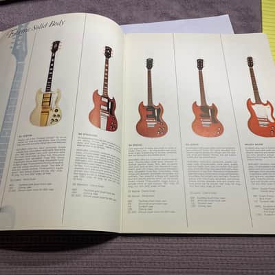 1966 Gibson Full Line Guitar and Amplifier Catalogue - Green Trees image 4