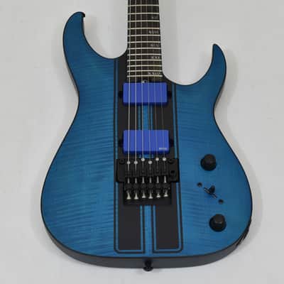 Schecter Banshee GT FR Electric Guitar Satin Trans Blue B-Stock 2202 image 2