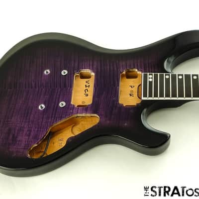USED Gibson USA Victory Model BODY & NECK Mahogany American Dark Purple Burst image 2