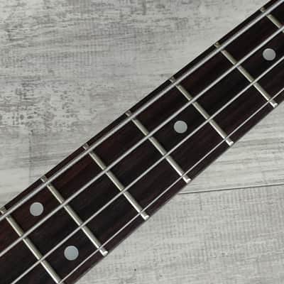 1985 BC Rich Japan NJ Series Mockingbird Bass w/Varitone (Aged White) image 8