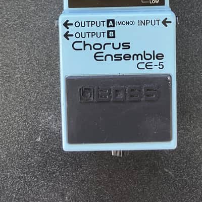 Boss CE-5 Chorus Ensemble (Dark Gray Label, April 2008, Made in Taiwan) Light Blue image 1