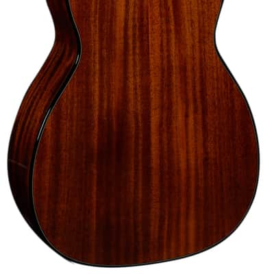 LAG T98PE Tramontane Parlor Elektro-Akustikgitarre natur hochglanz image 3