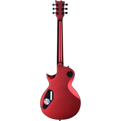 ESP LTD EC-256FM Electric Guitar, Candy Apple Red Satin image 5