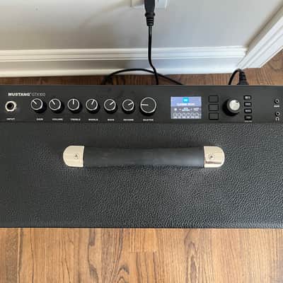Fender Mustang GTX100 100-Watt 1x12" Digital Modeling Guitar Combo 2020 - Present - Black image 2