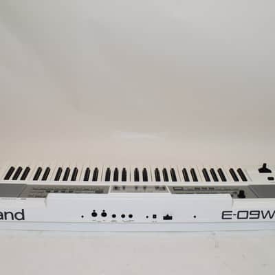 Roland E-09W 61-Key Interactive Arranger Keyboard, White image 7