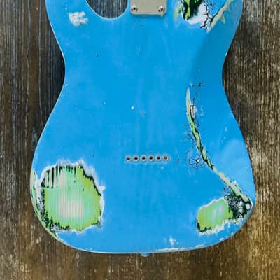 Fender Modern Player Plus Telecaster - Relic’d Blue image 8