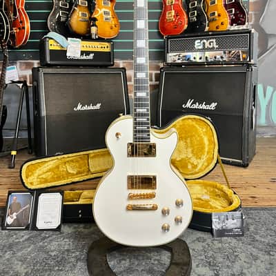Epiphone Ltd. Ed. Bjorn Gelotte 'Jotun' Les Paul Custom Outfit Bone White 2017 image 1