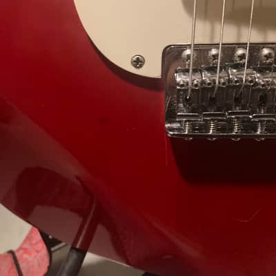 Torino Red Squier II Standard Stratocaster with Maple Fretboard (Made in Korea) 1989 - 1992 image 16