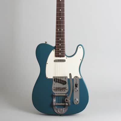 Fender Telecaster with Bigsby Solid Body Electric Guitar (1967), ser. #208507, original black tolex hard shell case. image 1