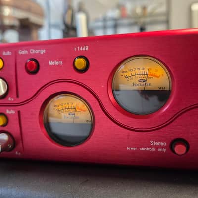 Focusrite Red 3 Dual Compressor Limiter Stereo Master Bus from Major London Recording Studio image 2