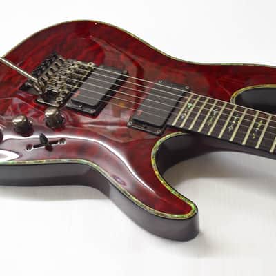 Schecter Hellraiser C-1 FR - Black Cherry image 4