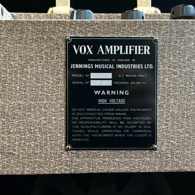 Vox AC-4 1961/62 - Fawn image 6