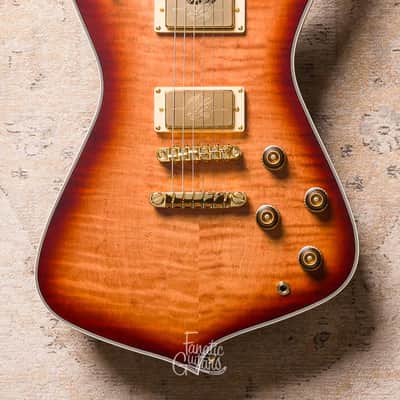 Ibanez Iceman IC420MFM - Caramel Burst #4L251000264 image 2