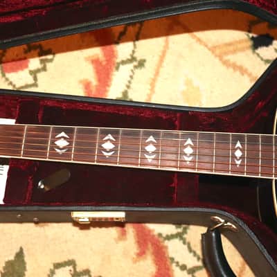 2002 GIBSON LUTHIER'S CHOICE ADVANCED JUMBO (AJ) BRAZILIAN ROSEWOOD CUSTOM SHOP image 13
